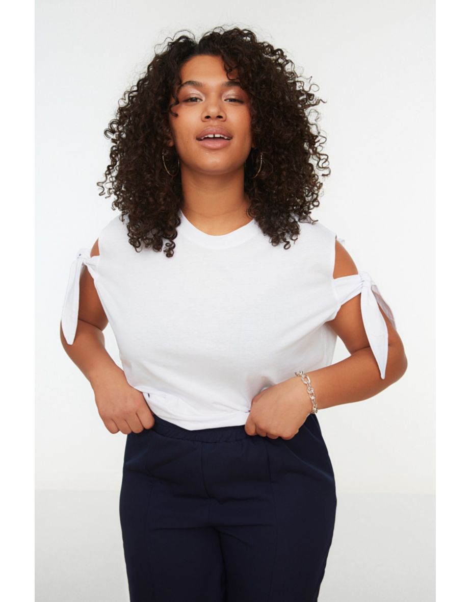 Plus Size T-Shirt - White - Regular fit