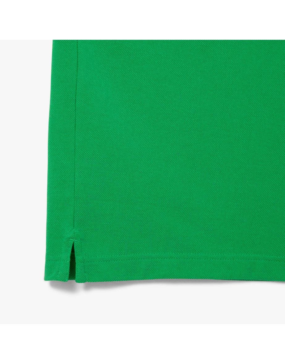 Men's Lacoste Slim Fit L.12.12 Piqué Polo Shirt in Green - 4