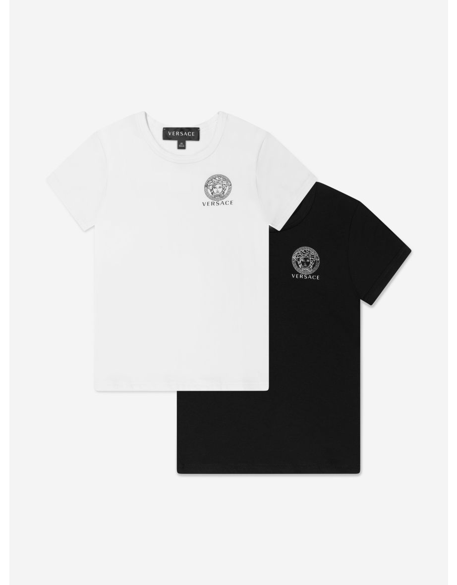 Shop Versace 2-Pack Logo T-Shirt