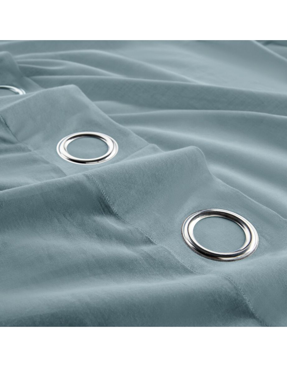 Scenario Cotton Voile Panel with Eyelets - 3