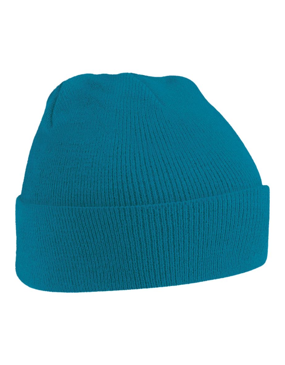 Beechfield Unisex Original Cuffed Beanie Winter Hat - Teal