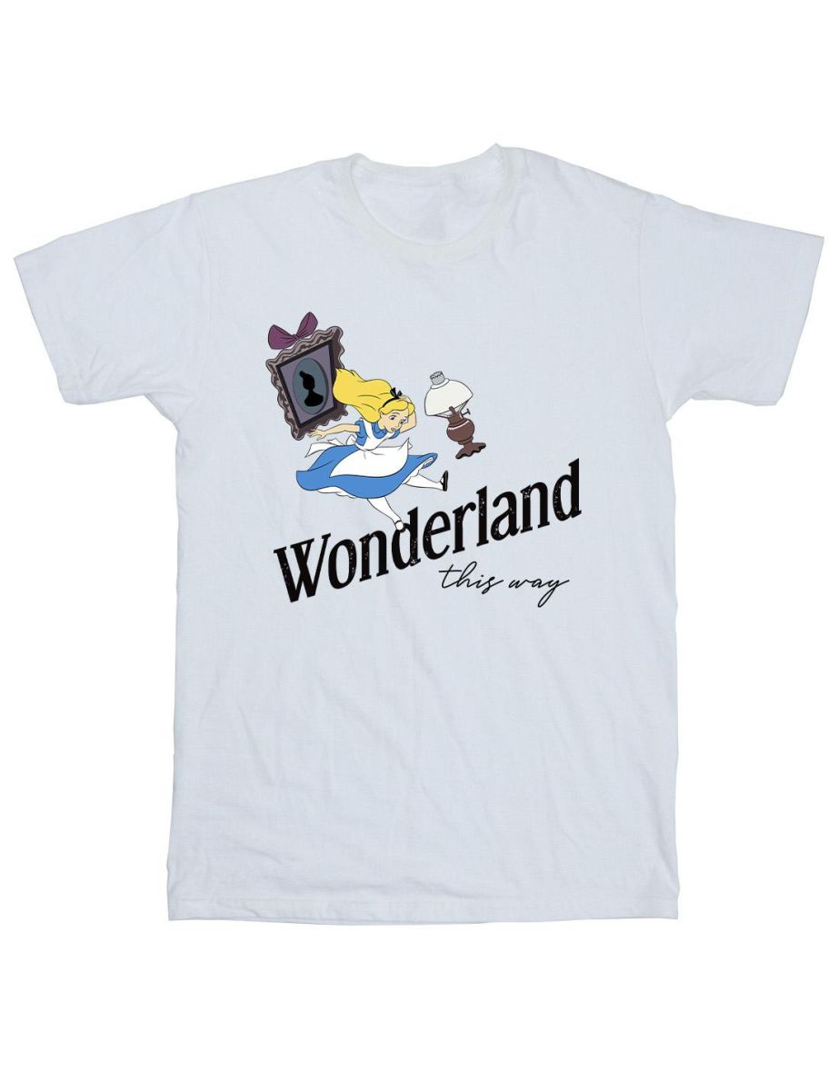 Disney Boys Alice In Wonderland This Way T-Shirt - 1