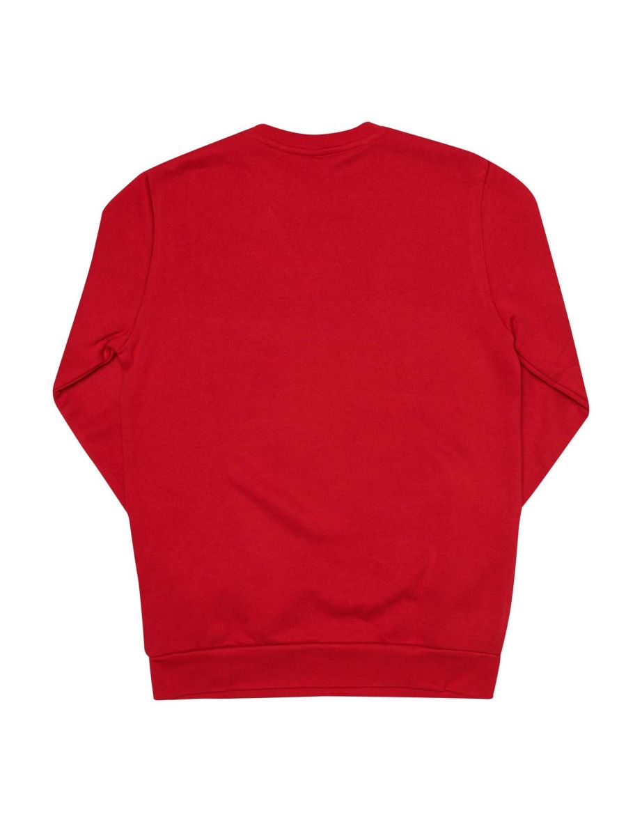 Boy's adidas FC Bayern Essentials Trefoil Sweatshirt in Red - 1