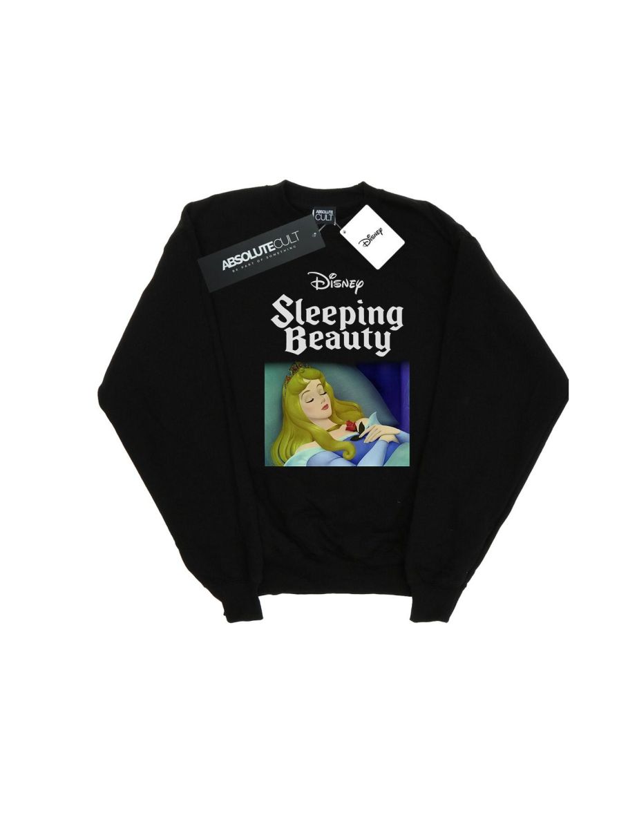 Disney Boys Sleeping Beauty Aurora Sweatshirt - Black