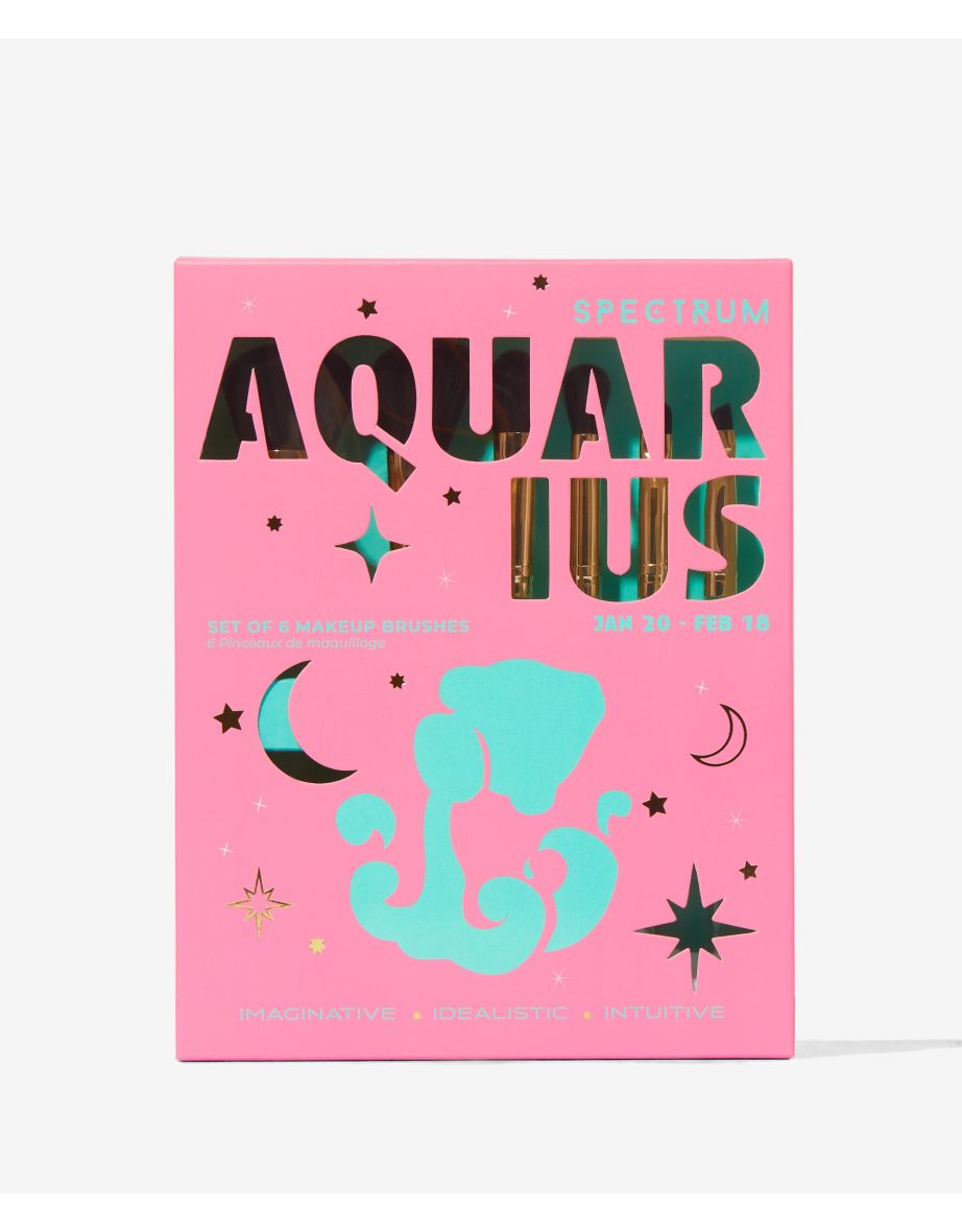 Aquarius 6 Piece Brush Set