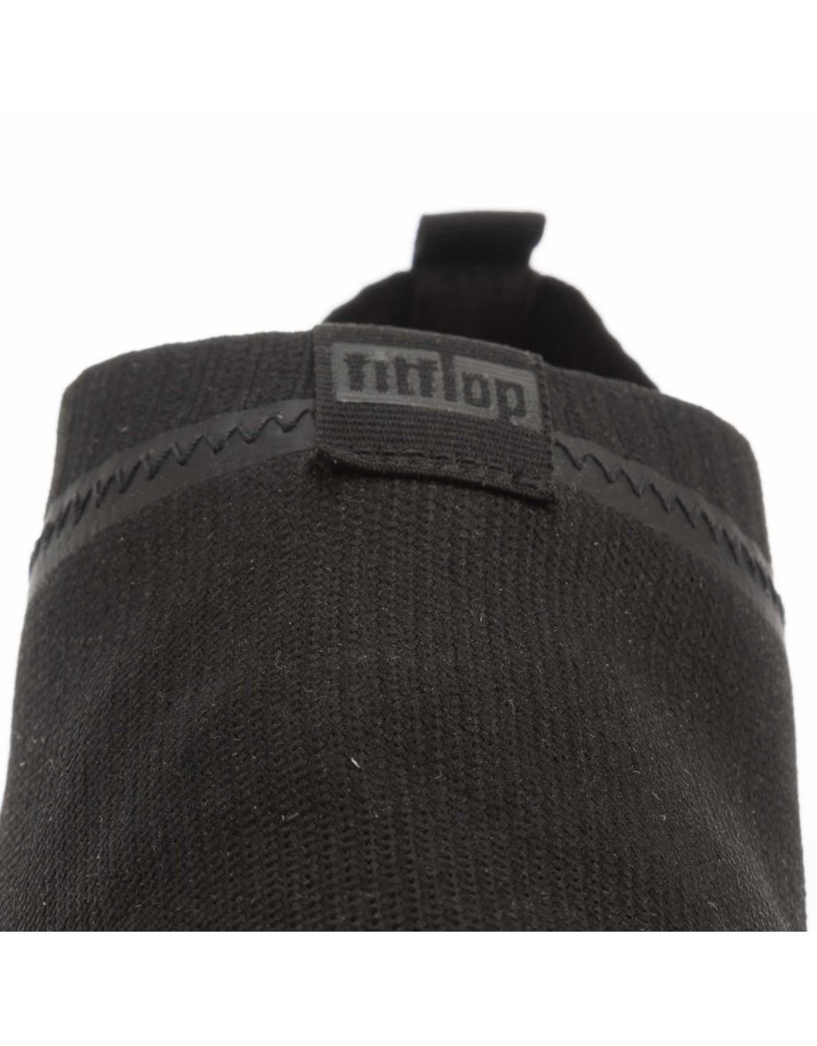 Women's Fit Flop Uberknit Slip On Sneakers in Black - 4