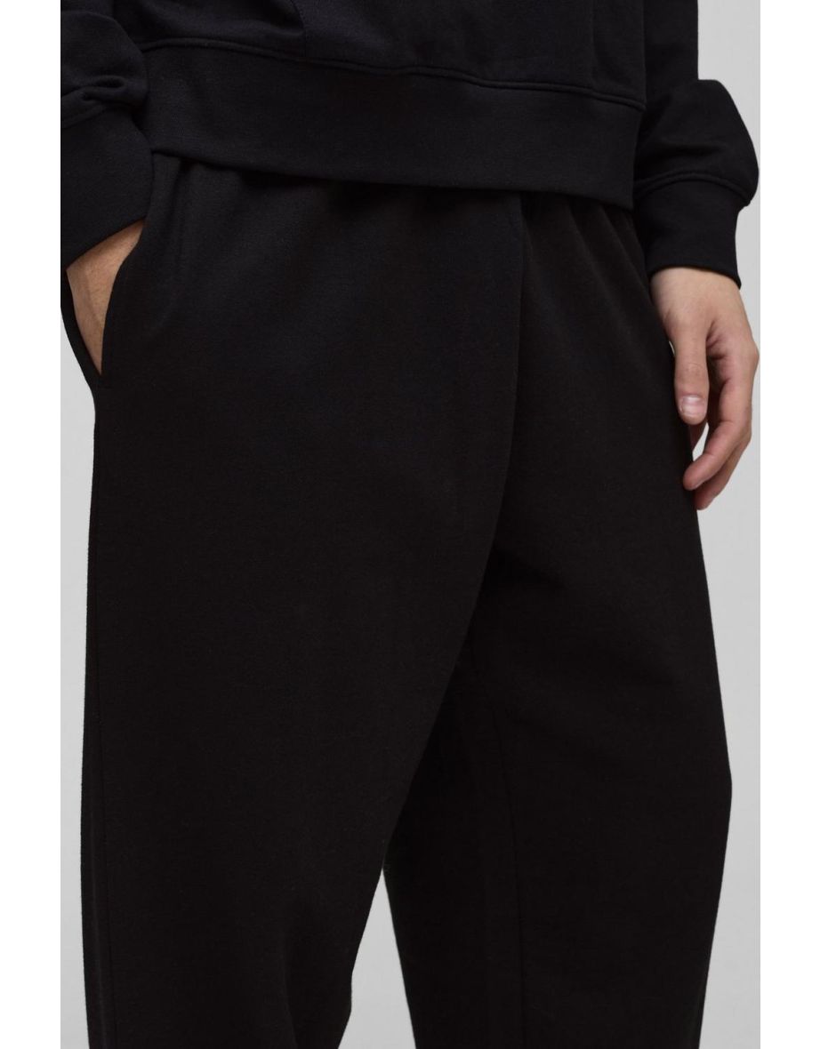 Baggy Fit Basic Lightweight Jogger - black - 2