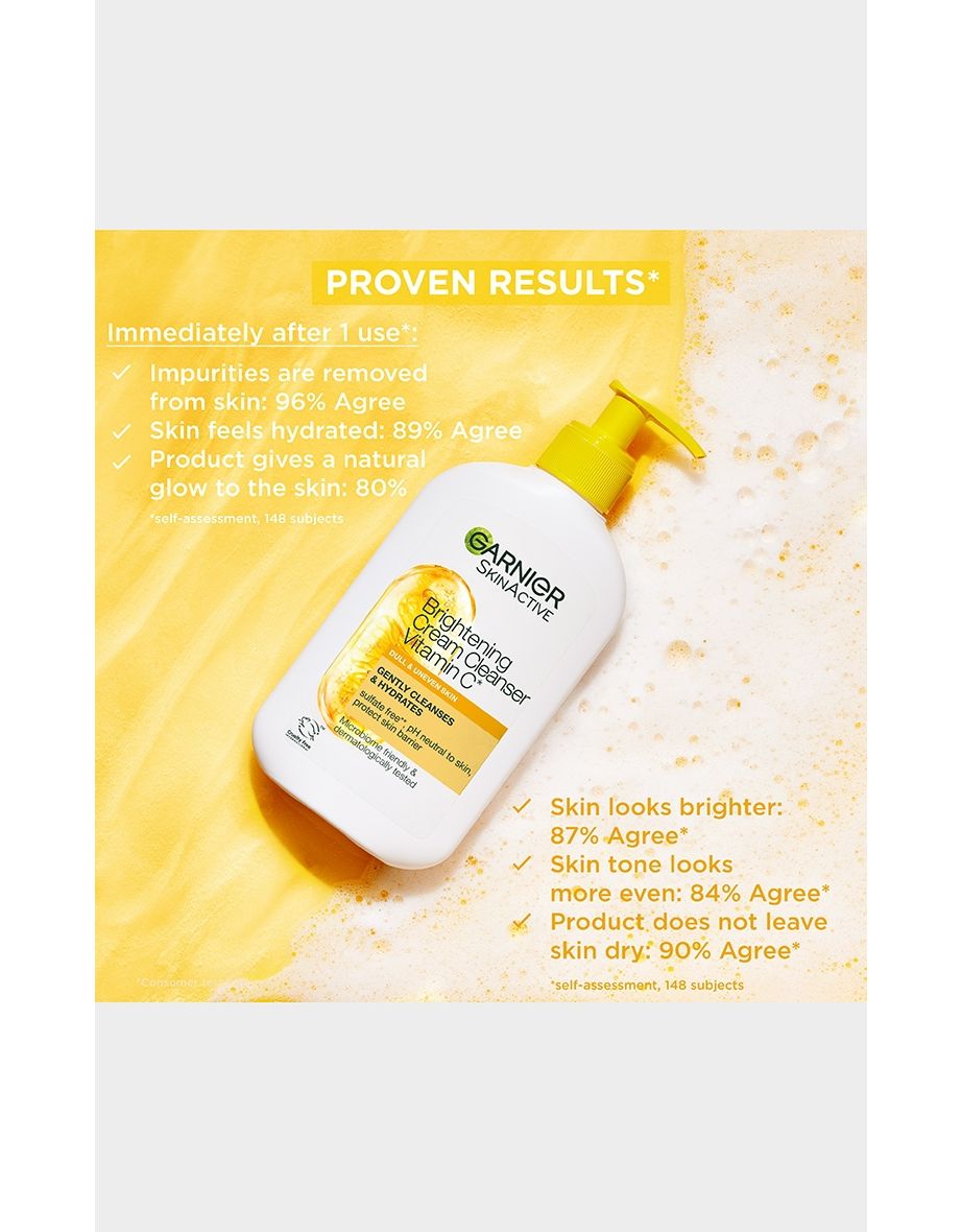 Garnier Skin Active Vitamin C Brightening Foam Cleanser - 2