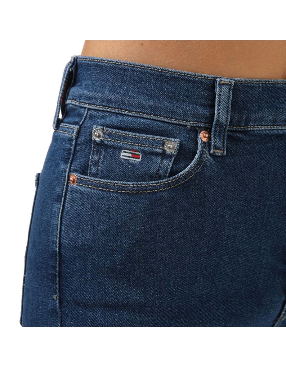 Women's Tommy Hilfiger Sylvia High Rise Super Skinny Jeans in Blue - 4