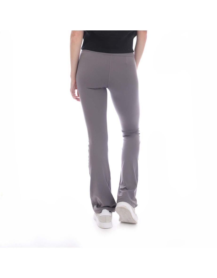 Women's adidas Yoga Studio Flared Leggings in Grey - 1
