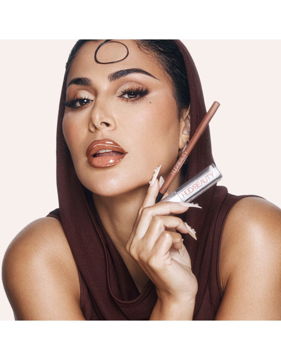 Huda Beauty FAUX FILLER Lip Gloss -Coco