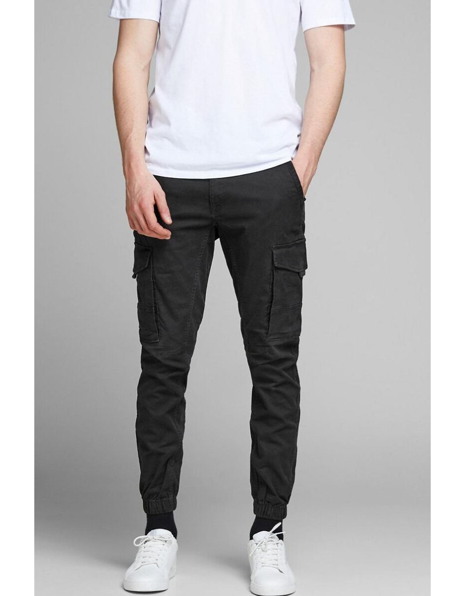 Paul Flake Cargo Trousers in Slim Fit in Cotton
