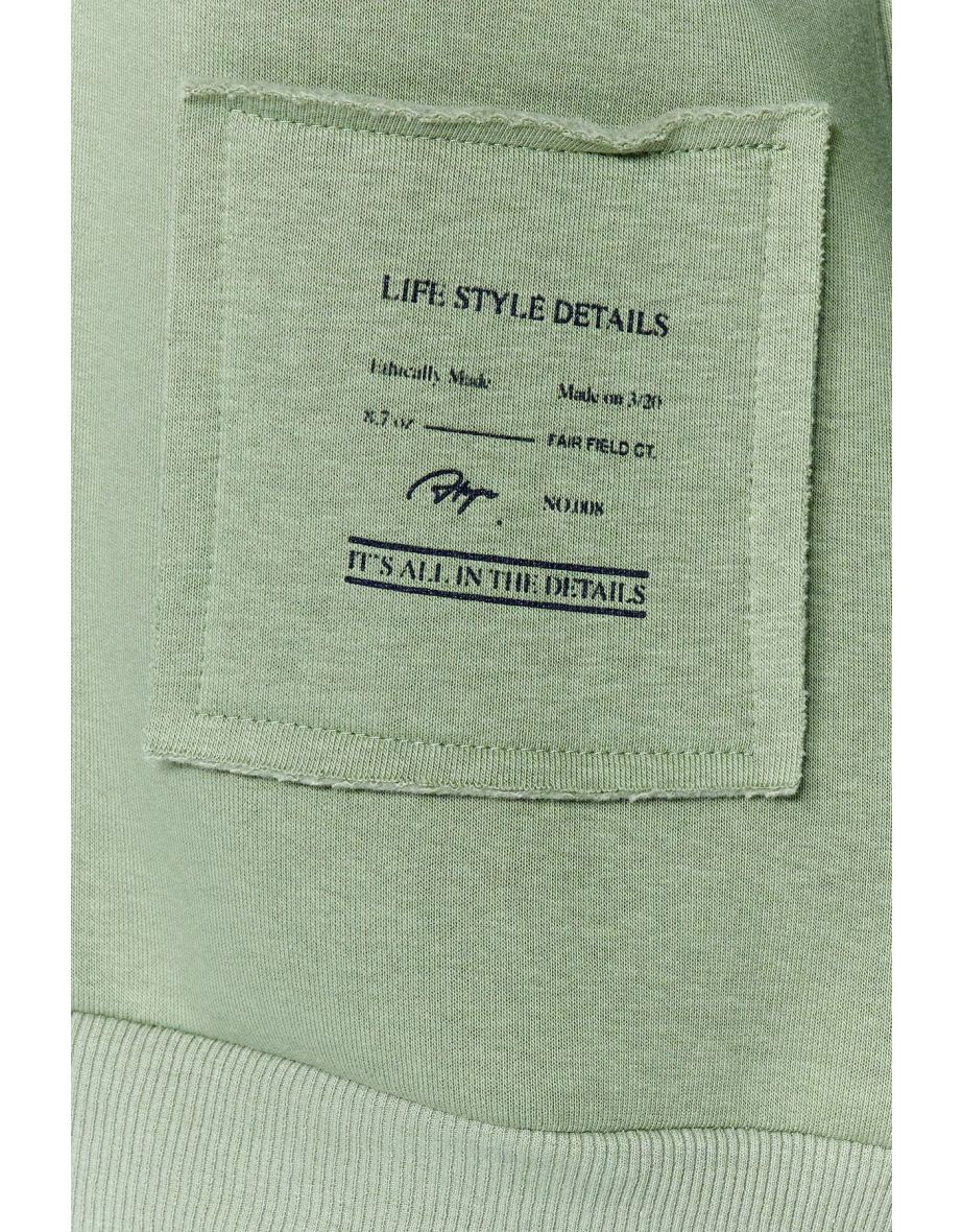 Sweatshirt - Green - Relaxed fit - 6