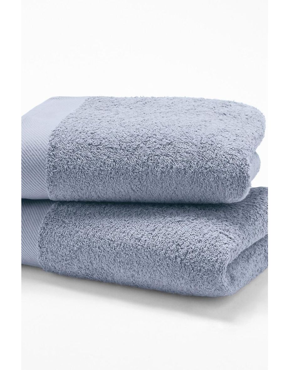 Set of 2 Scenario 100% Cotton Terry Towels