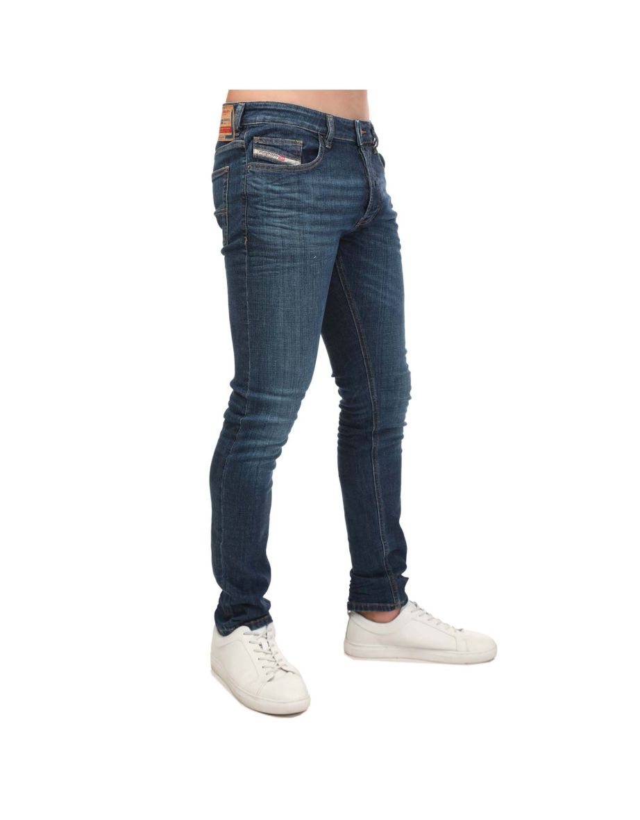 Men's Diesel D-Luster Slim Jeans in Blue