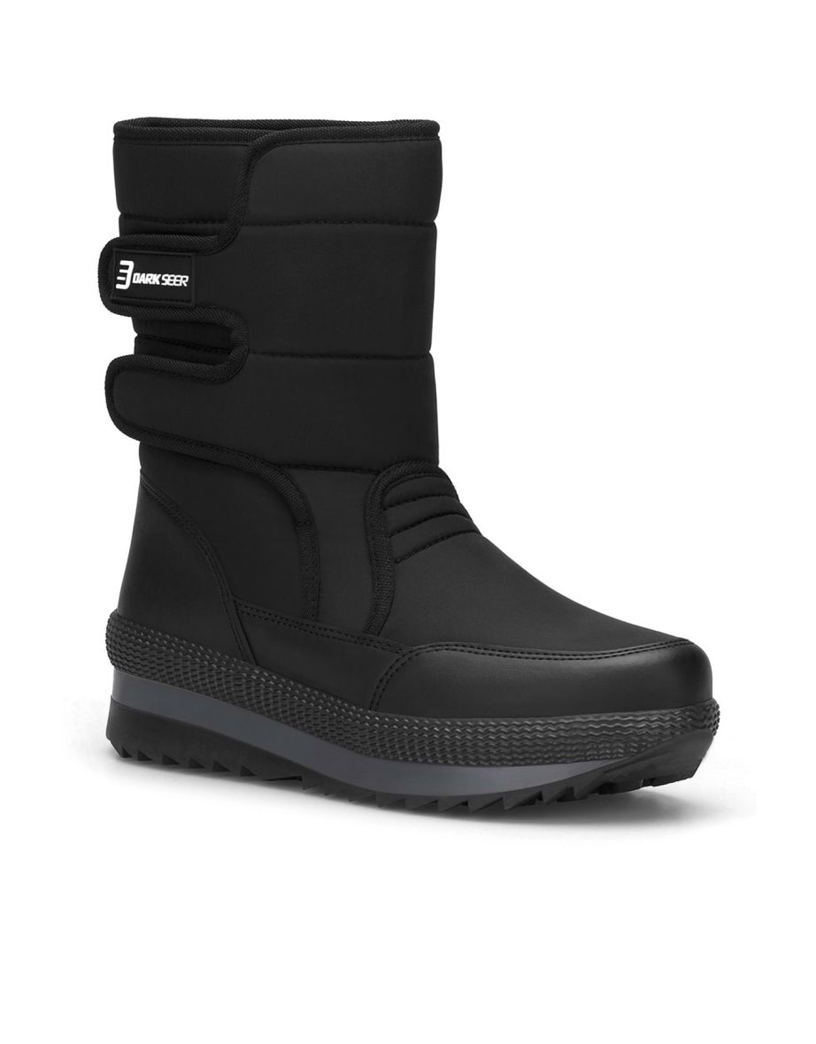Black Women's Long Boots - 4