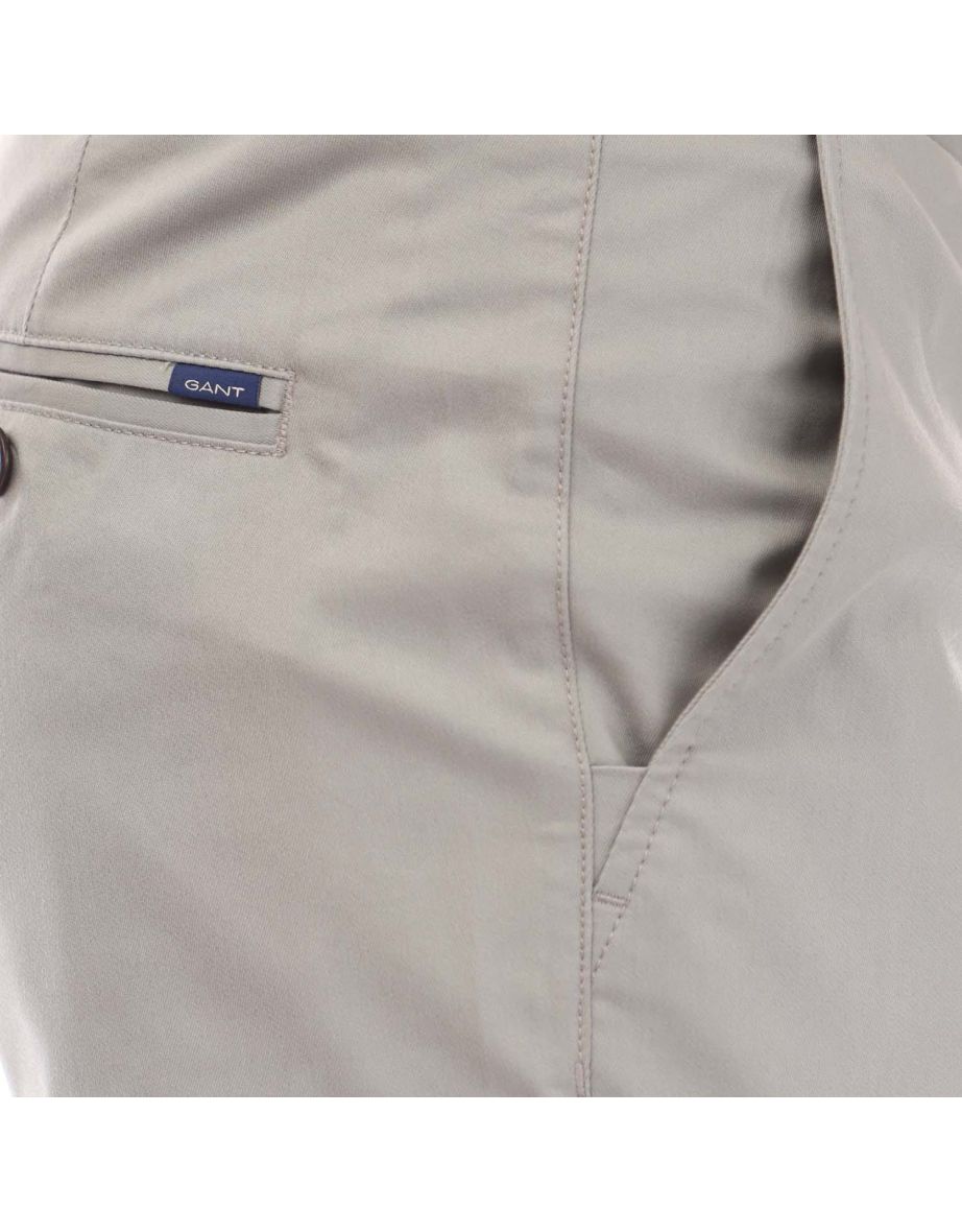 Men's Gant TP Hallden Sports Chinos in Grey - 3
