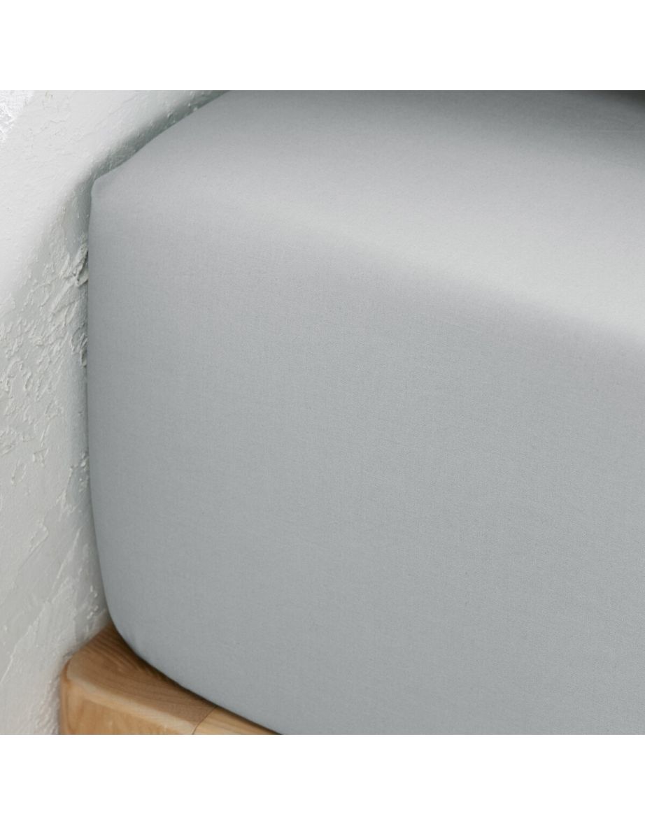 Scenario Cotton Percale Fitted Sheet, 40cm Flap - 2