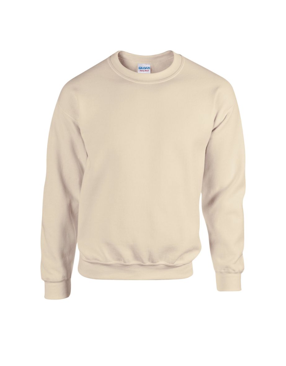 Gildan Mens Heavy Blend Sweatshirt - Sand