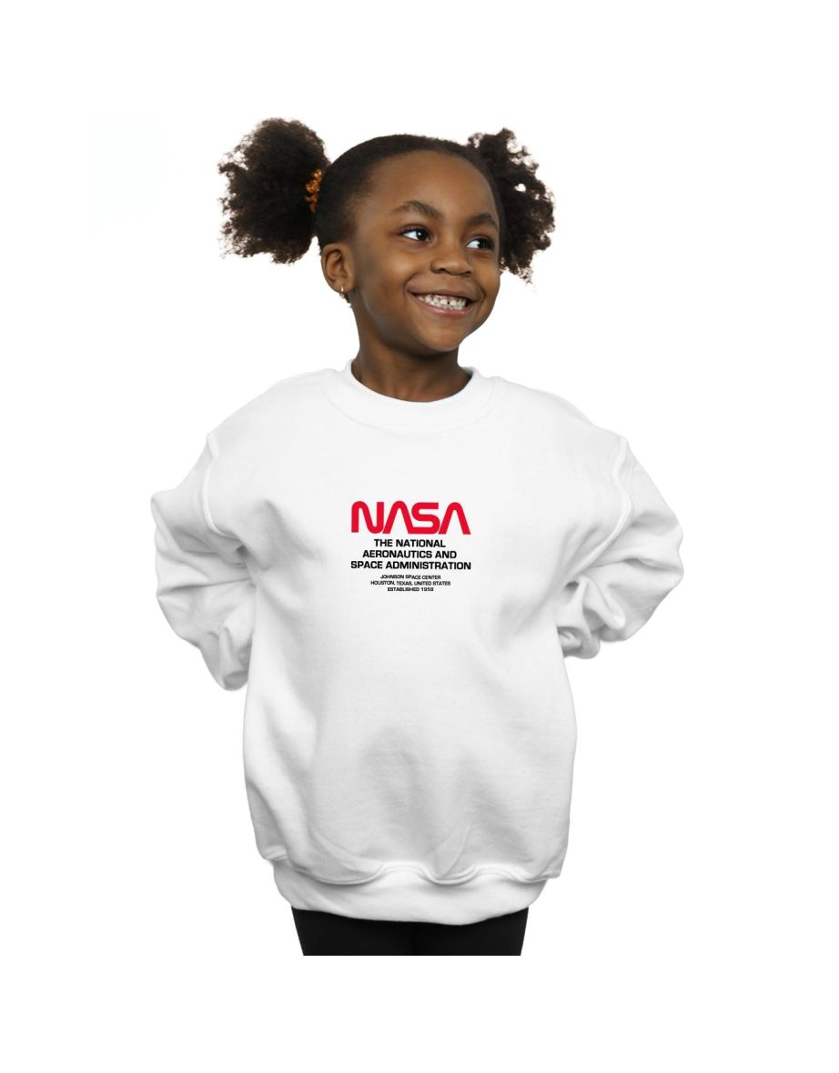 Girls hot sale nasa sweatshirt