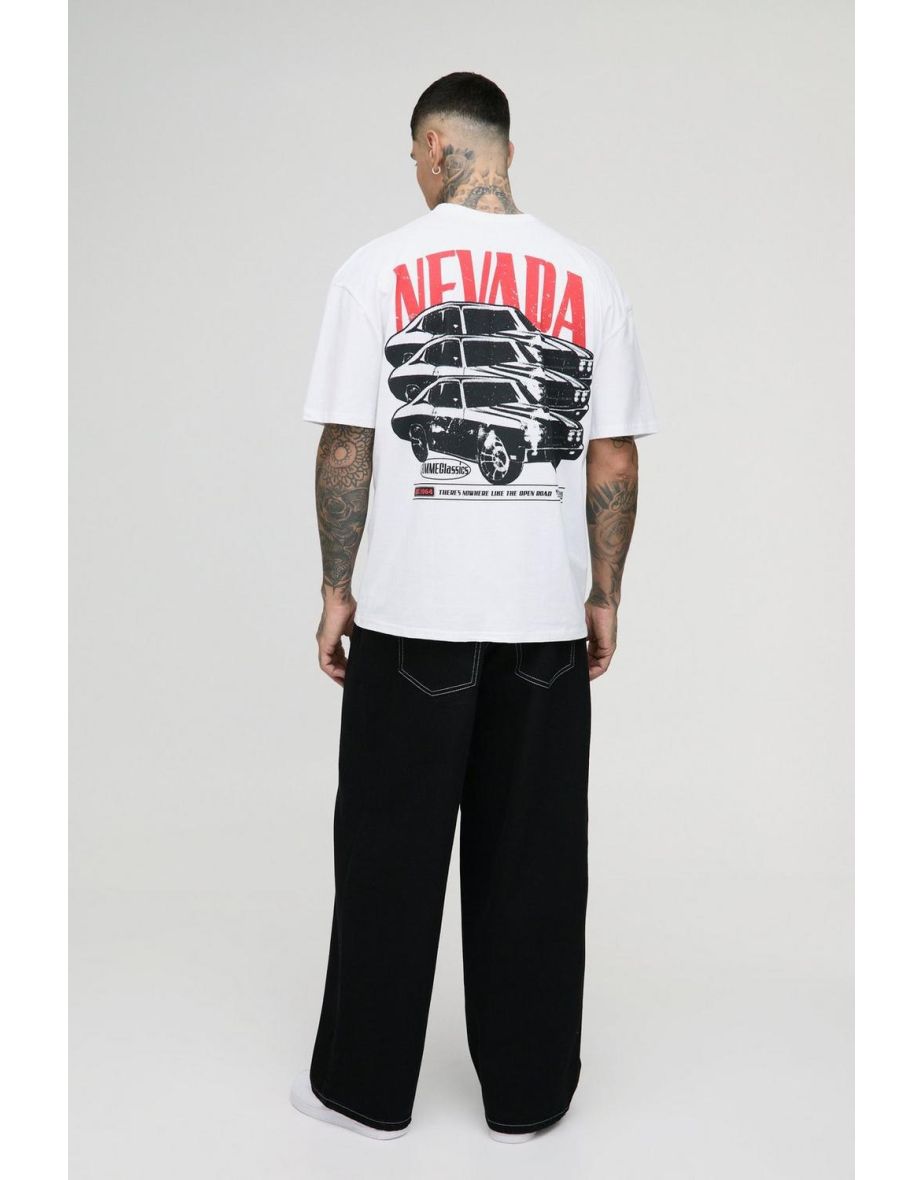 Tall Nevada Car Graphic T-Shirt - 2