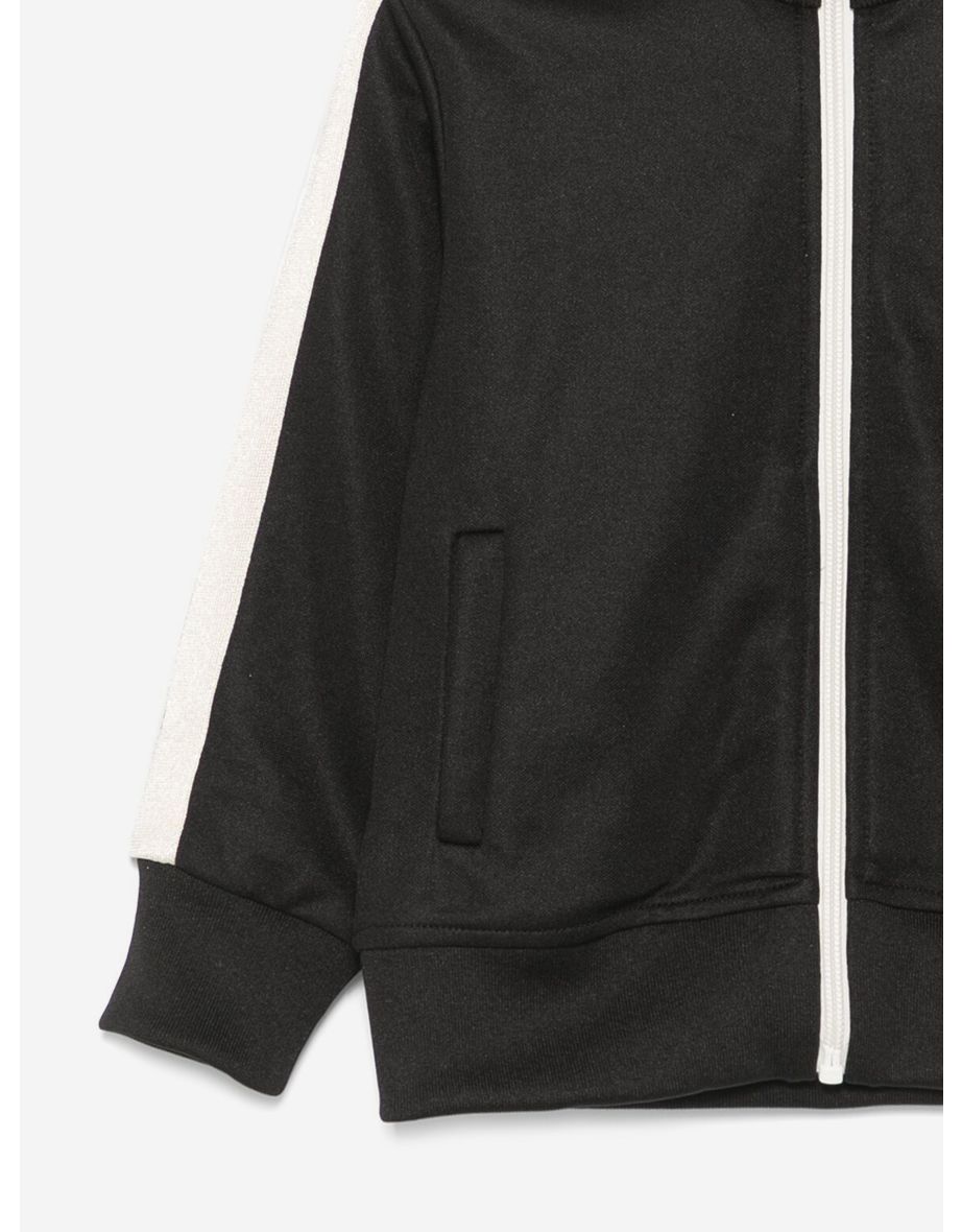Palm Angels Boys Track Jacket in Black - 3