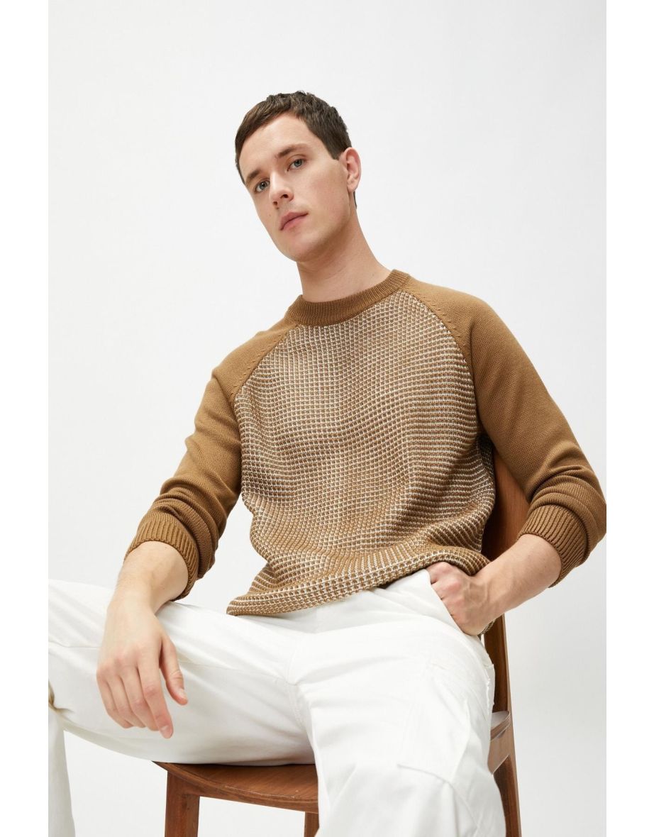 Men's Camel Hair Sweater