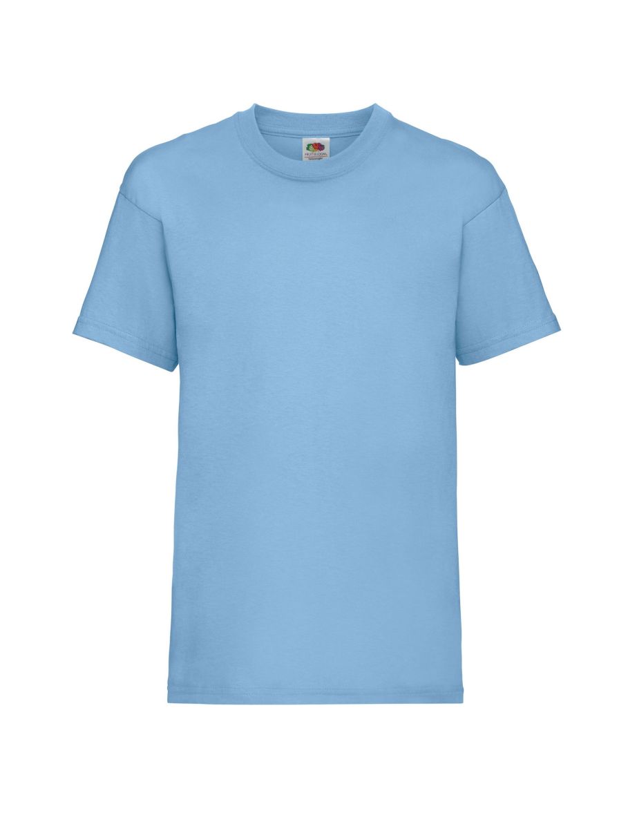 Fruit of the Loom Childrens/Kids Value T-Shirt - Sky