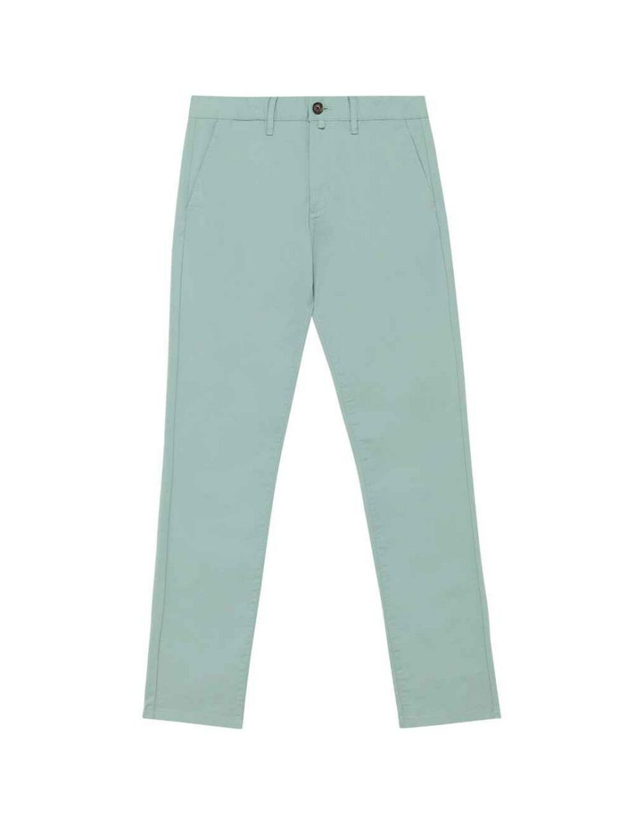 Native Spirit Mens Chinos - Jade Green