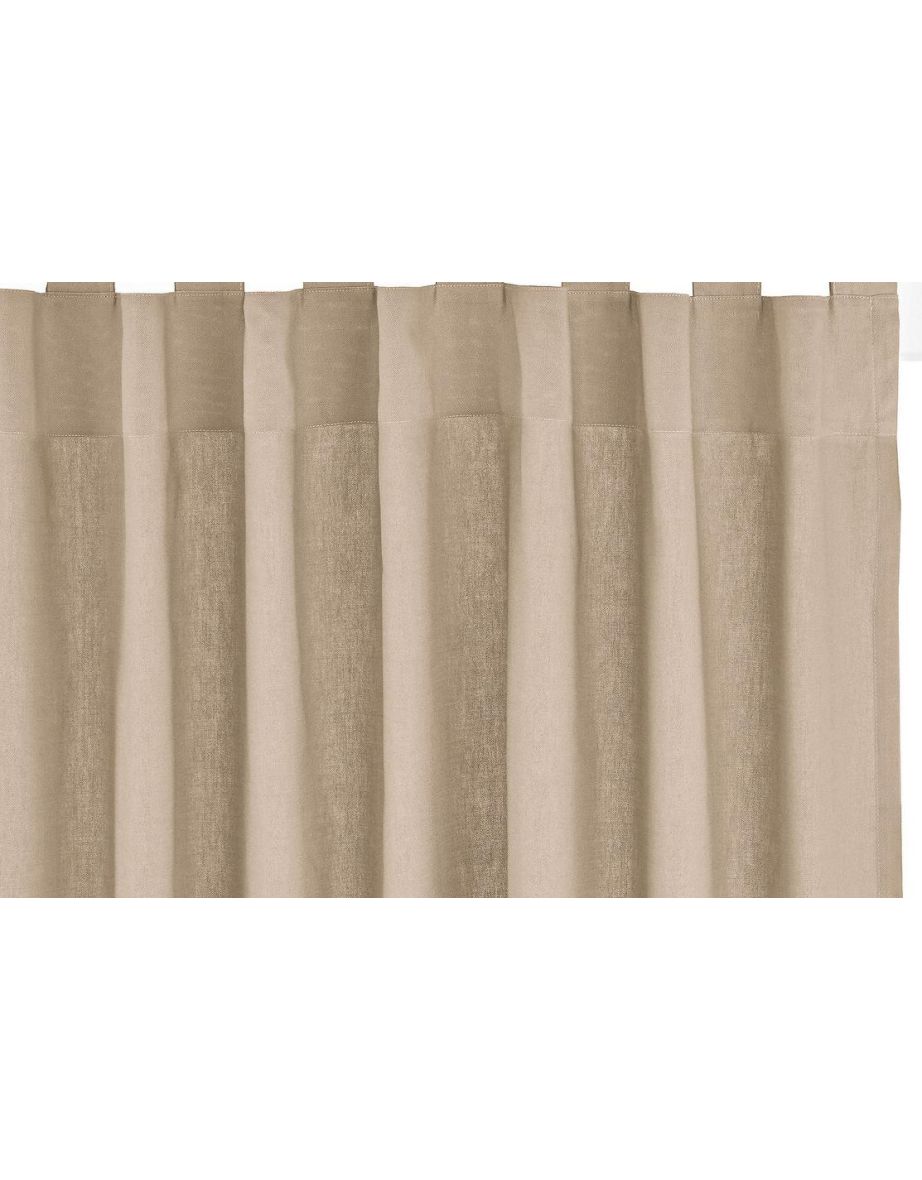 Scenario Cotton Tab Top Single Curtain