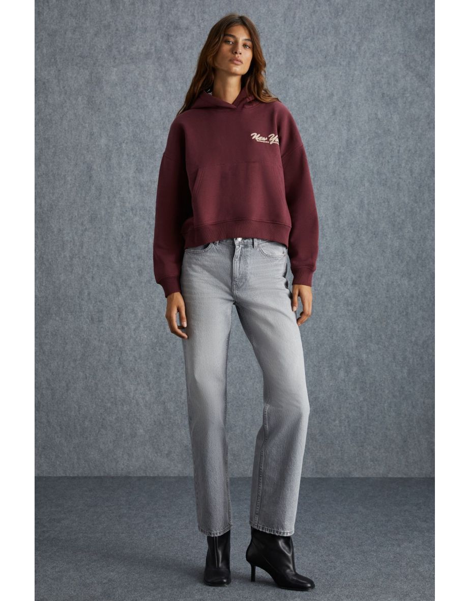 Lane Women's Burgundy Sweatshirt - 4