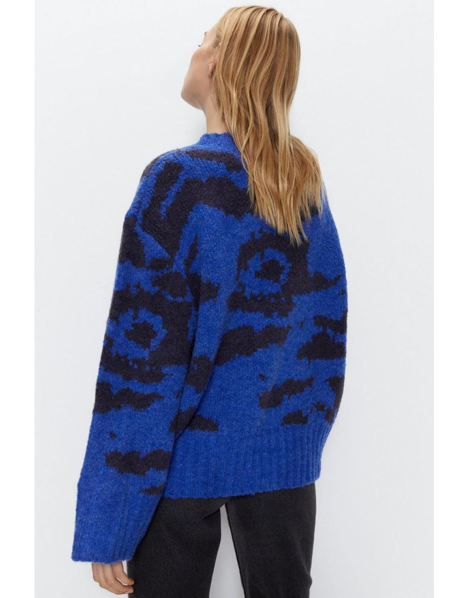 Boucle V Neck Sweater - 3
