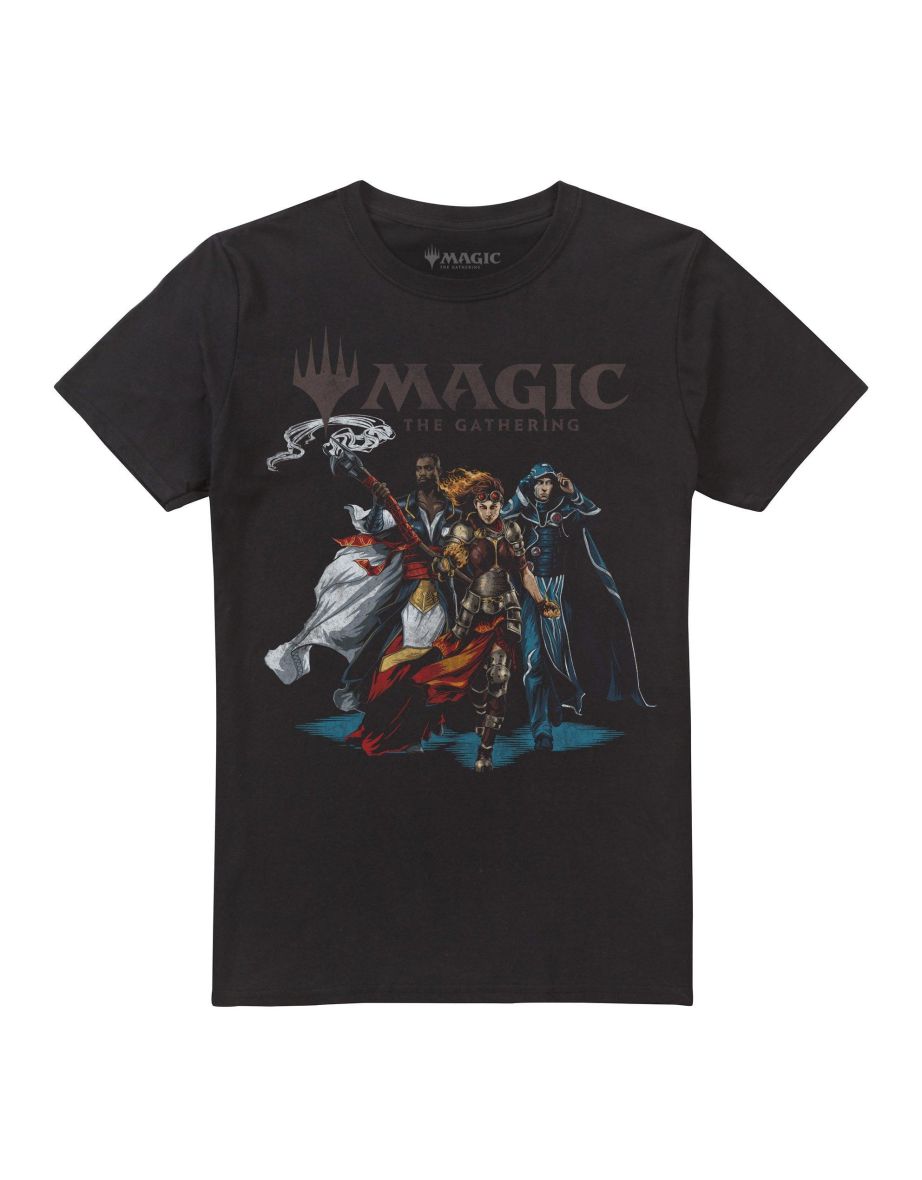Magic The Gathering Mens Supergroup T-Shirt - Black