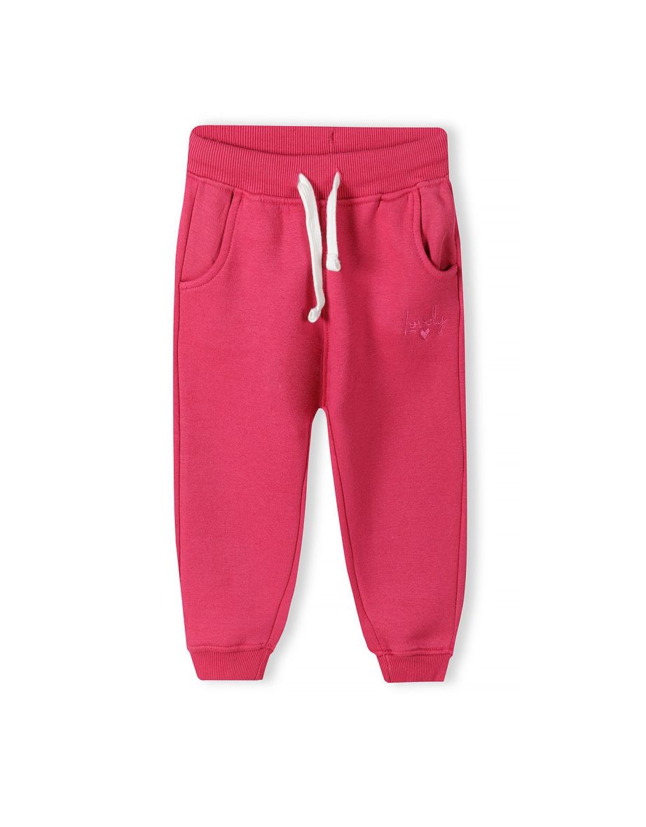 Girls 'Lovely' Fleece Joggers