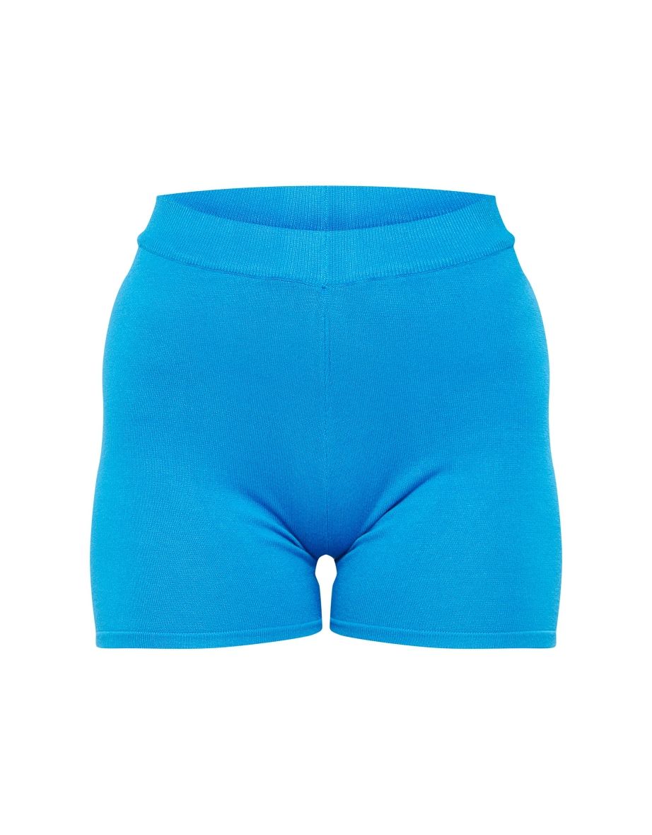 Cobalt Knitted Cycling Shorts - 5