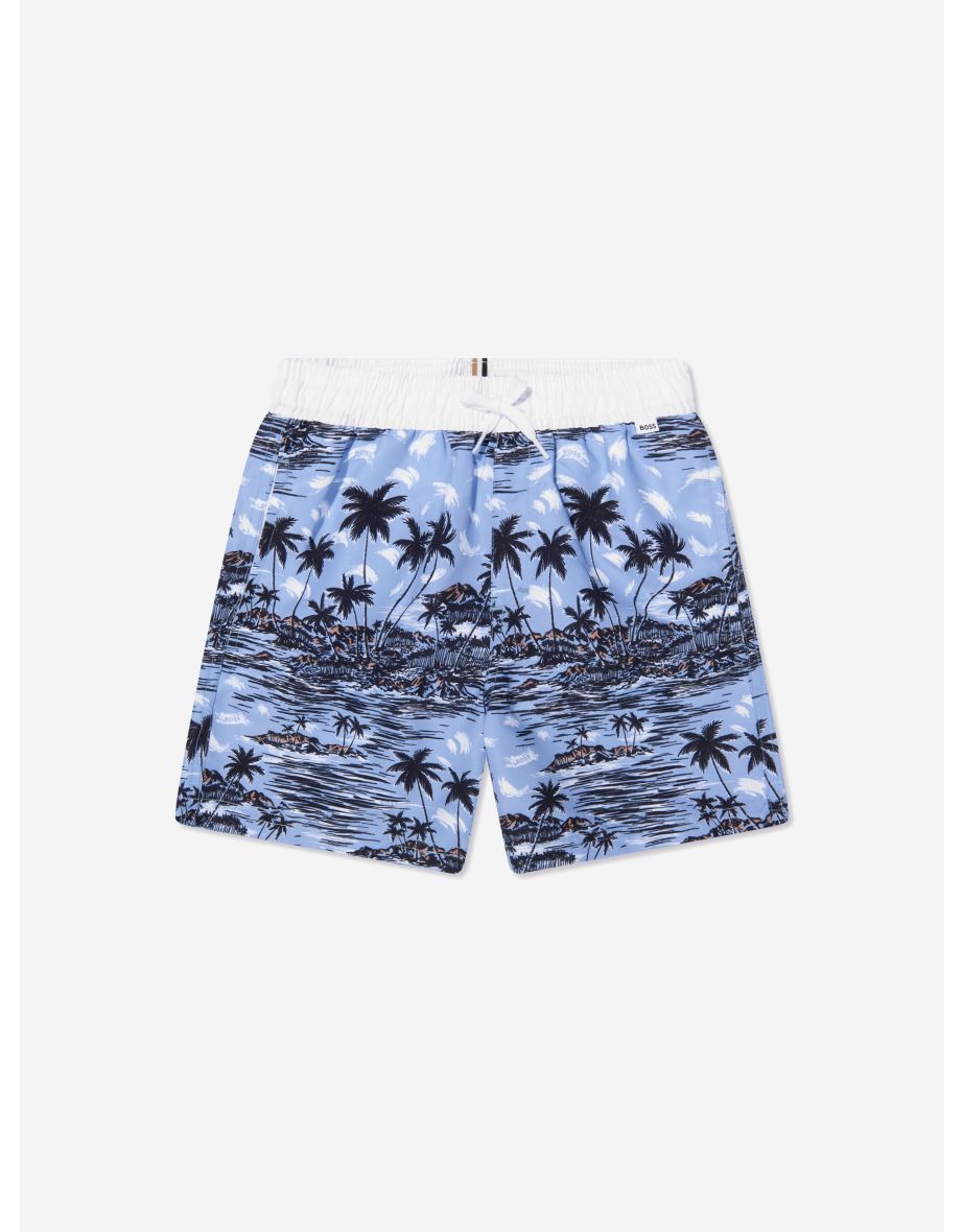 Boys boss swim on sale shorts