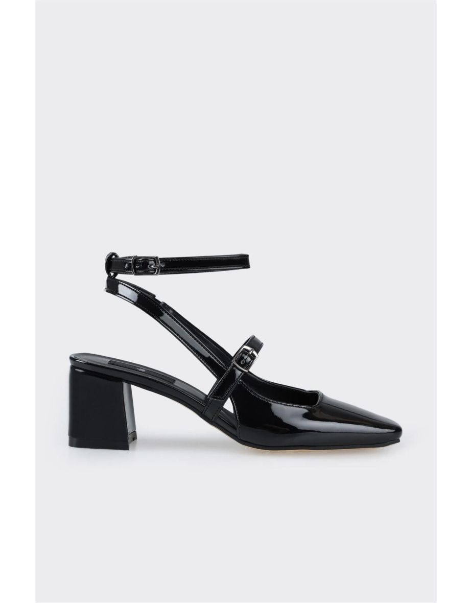 Black Women's Heeled Shoes