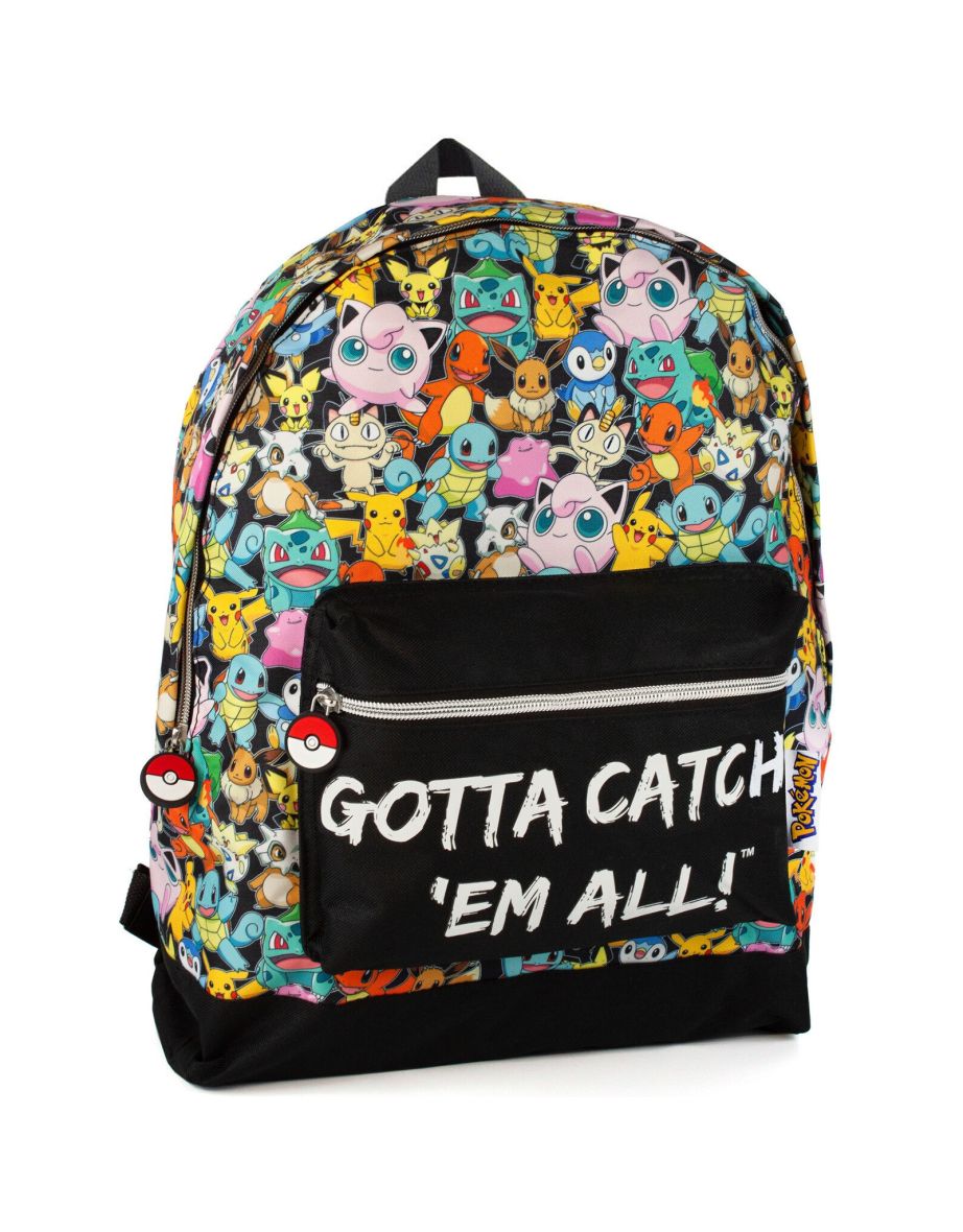 Pokemon Gotta Catch Em All Backpack - Multicoloured - 3