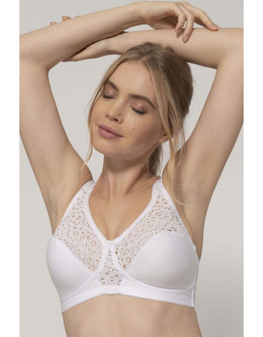 Yvonne Cotton Mix Non-Underwired Bra