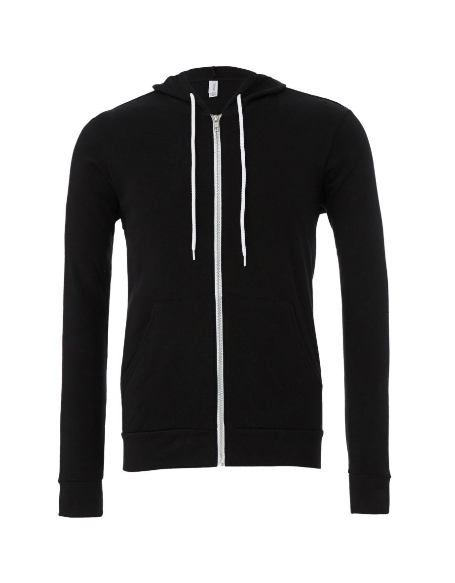 Bella canvas shop black hoodie