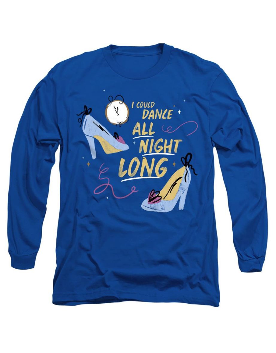 Cinderella  Adult I Could Dance All Night Long T-Shirt - Royal Blue