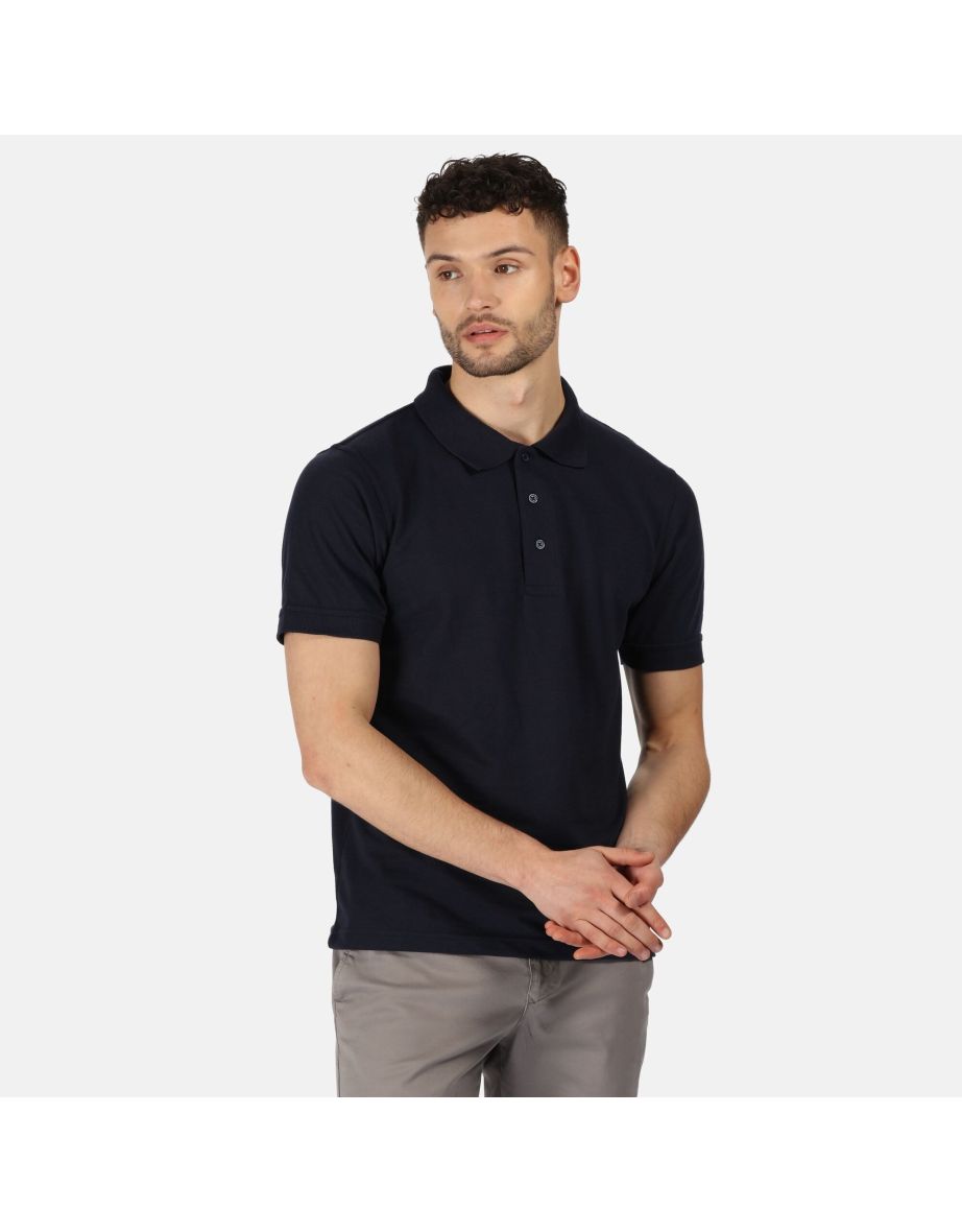 Regatta Professional Mens Classic 65/35 Short Sleeve Polo Shirt - Navy