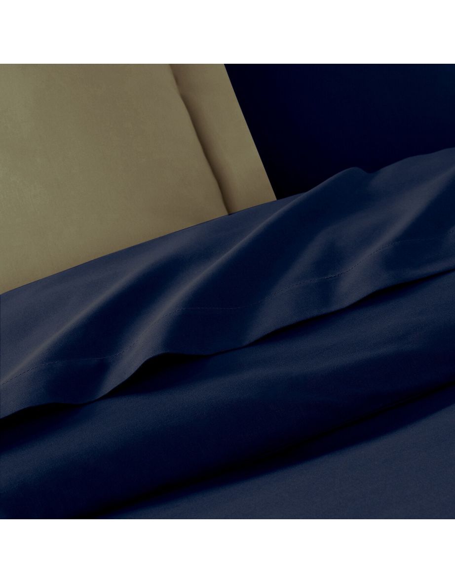Scenario Plain Polycotton Bolster Pillowcase - 2