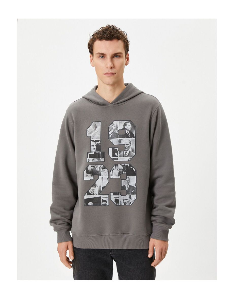 Ataturk Printed Hooded Special for the 100th Anniversary