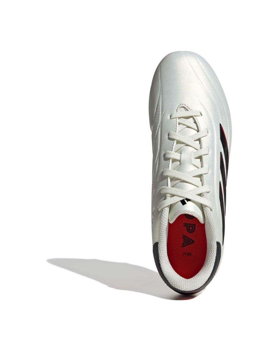 Boy's adidas Junior Copa Pure II League FG Football Boots in Cream - 4
