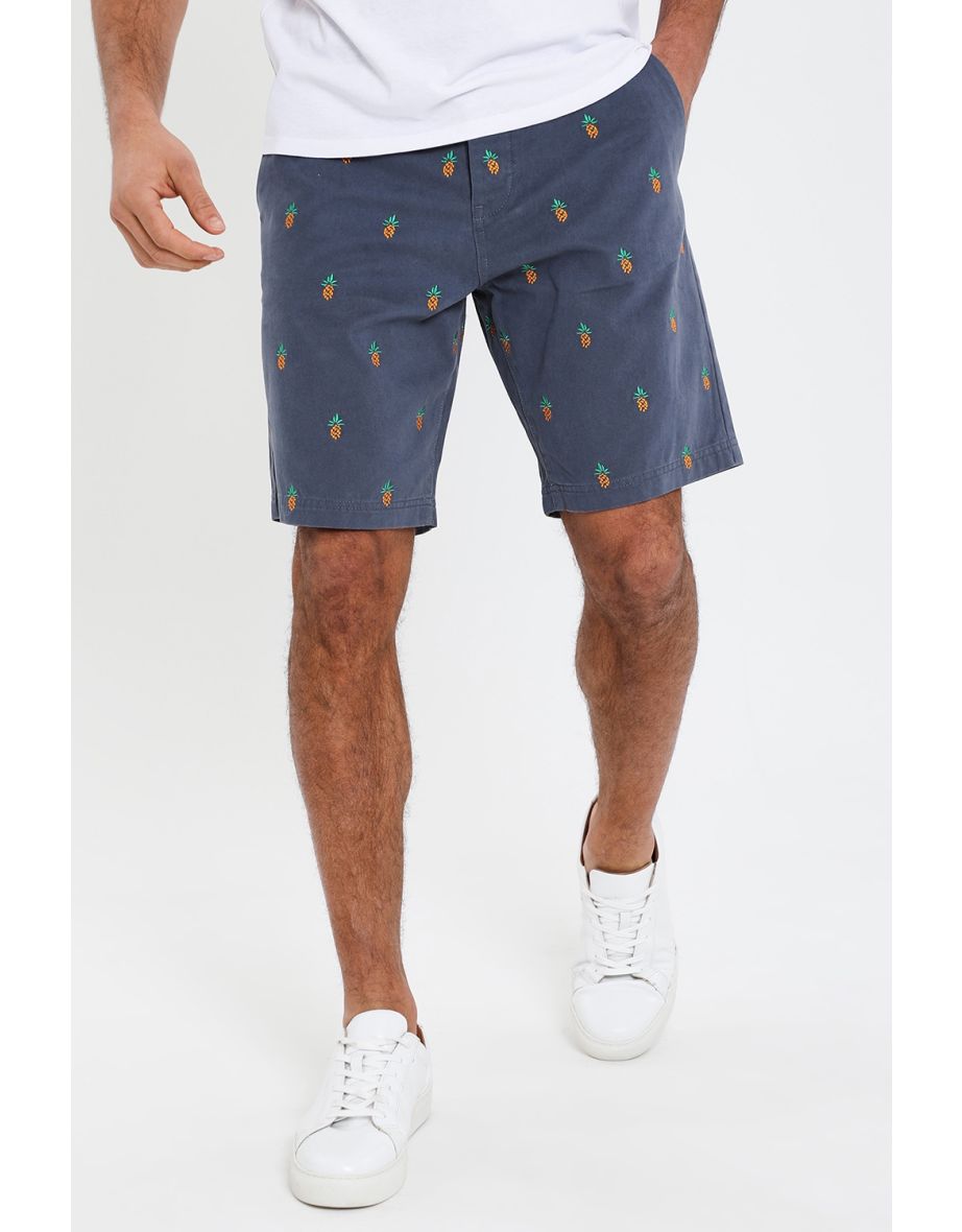 Regular Fit Cotton chino shorts