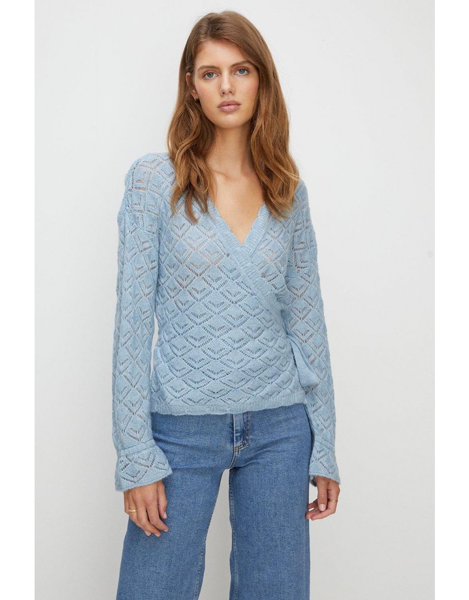 Oasis shop wrap jumper