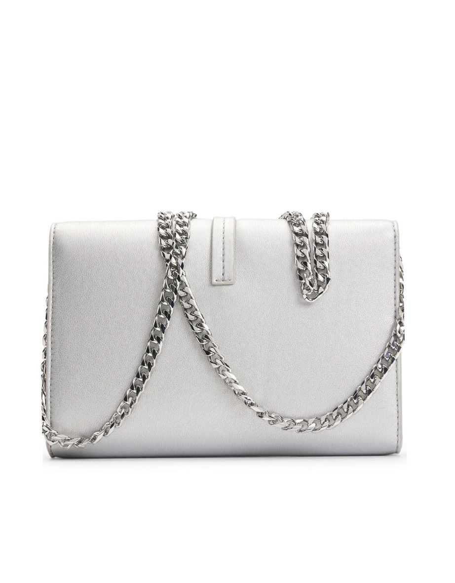 Accessories Hugo Mel Clutch Bag in Silver - 3