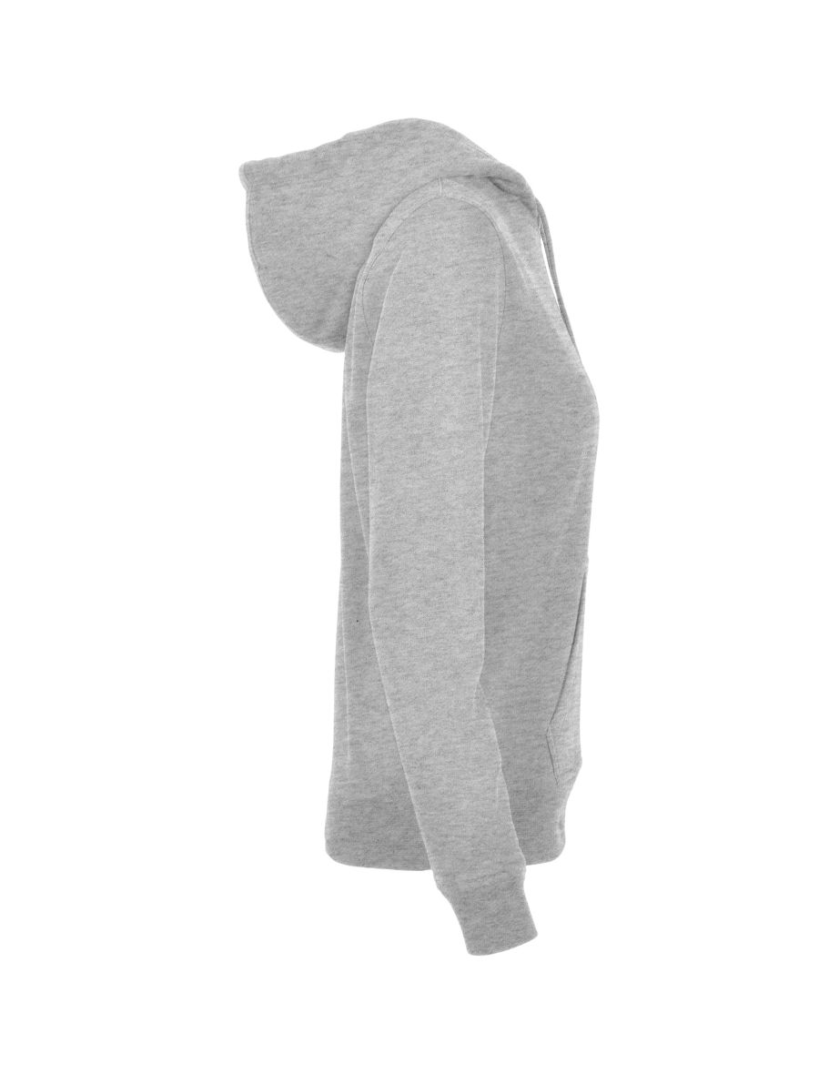 Womens/Ladies Basic Hoodie - Heather Grey - 3