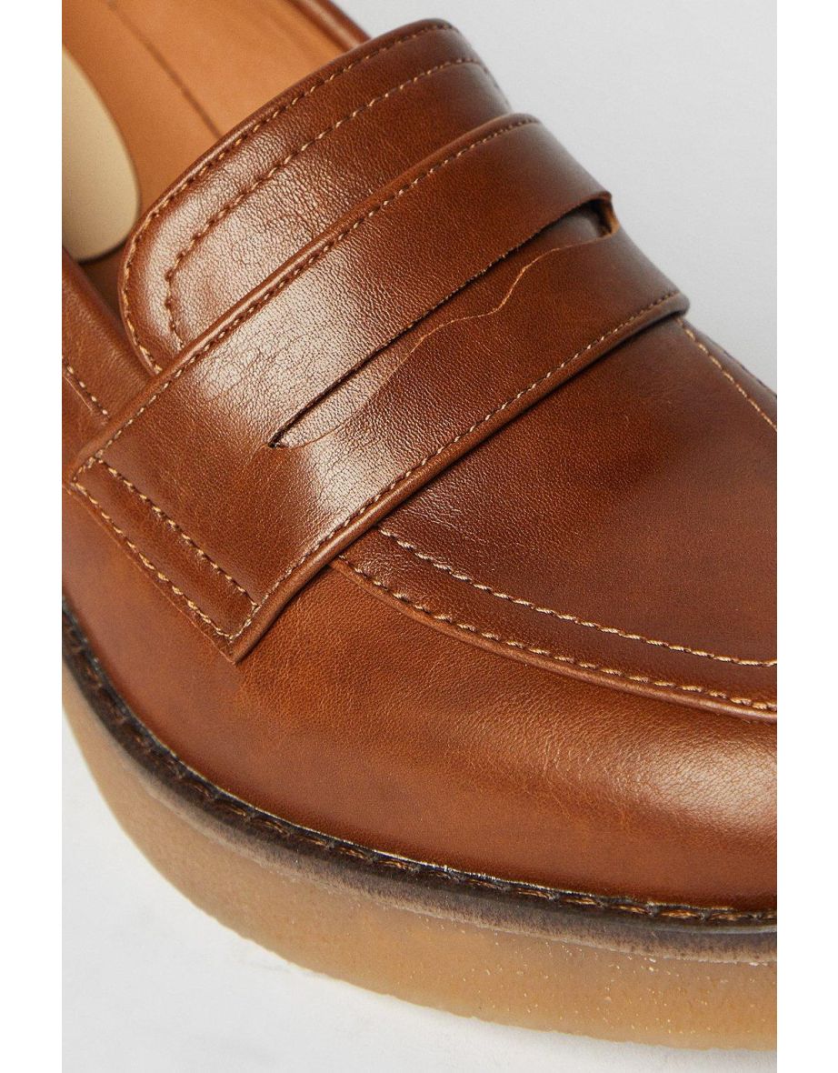 Butterfly Chunky Heeled Penny Loafer - 3